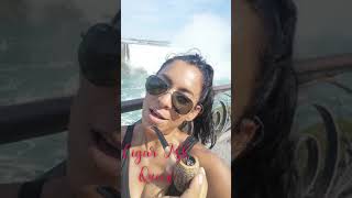 Cigar Ash Queen Smokes Her Corncob Pipe In Niagara Falls