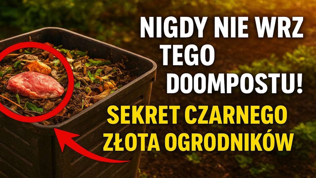 Nigdy nie wrzucaj TEGO do kompostu! Jak uzyskać «czarne złoto» – tajemnice mistrzów.