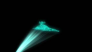 STAR WARS Star Destroyer 3D Holographic Projection | Made with BluffTitler screenshot 4