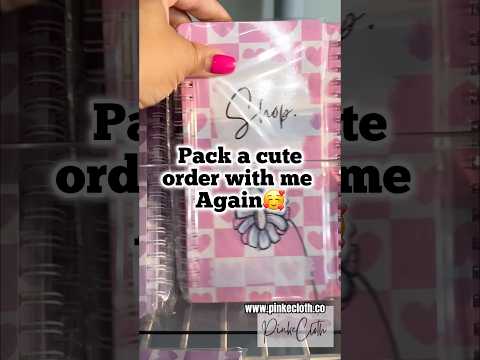 😍 Pack another Cute order with me! #shorts ##budgeting #budgetingjourney
