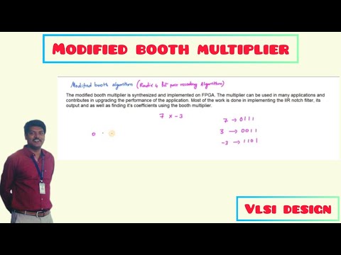 Modified booth multiplication algorithm