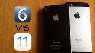 Iphone 4s ios 6 Vs Iphone Se ios 11  Speed Test