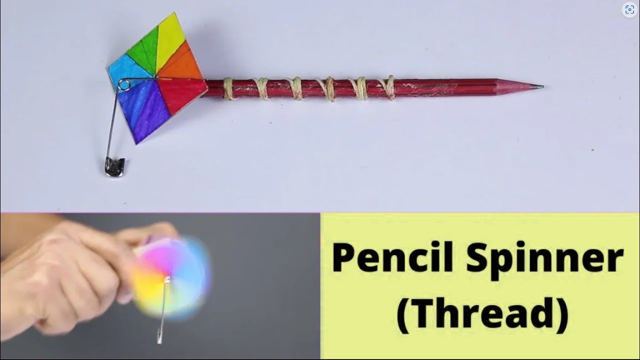 Pencil Spinner (Thread) | ThinkTac - YouTube