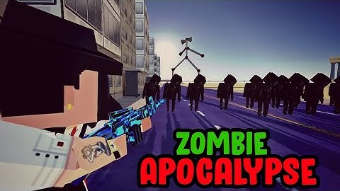 ZOMBIE APOCALYPSE In Simple Sandbox 2!