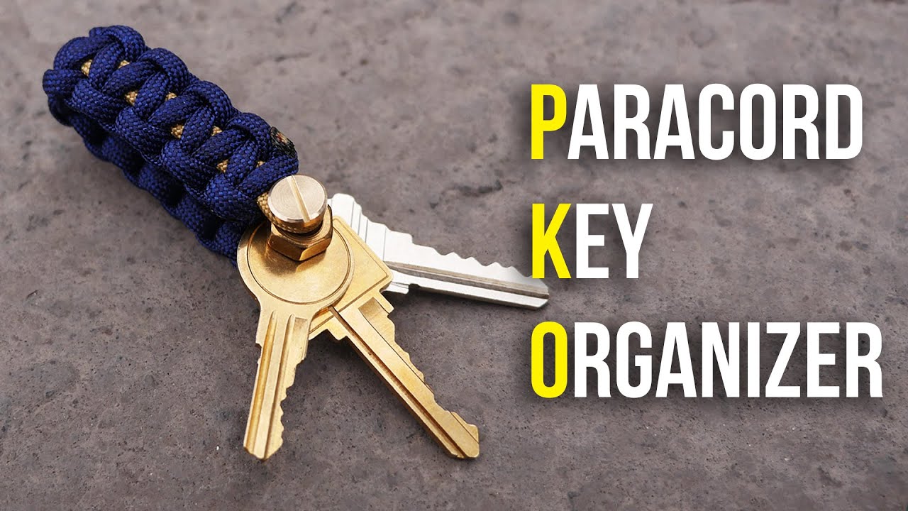 NEW and IMPROVED Paracord DIY Key Organizer  How To Make a Key Organizer  Tutorial 