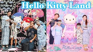 HELLO KITTY 50th Anniversary Hello Kitty Land (Sanrio Puroland) サンリオピューロランド ネオナツマツリ | OCHIKERON