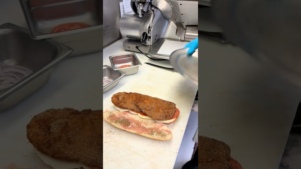 The Italian Chicken Sub 🇮🇹🥪