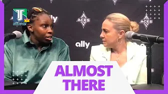 Becky Hammon, Chelsea Gray and Tiffany Hayes on Aces FINDING their 'groove' after WIN vs. Sky thumbnail