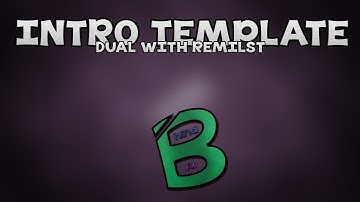 Colorful Intro Template! | Dual with RémiLst :D (Sub to him!) (Only Blender)