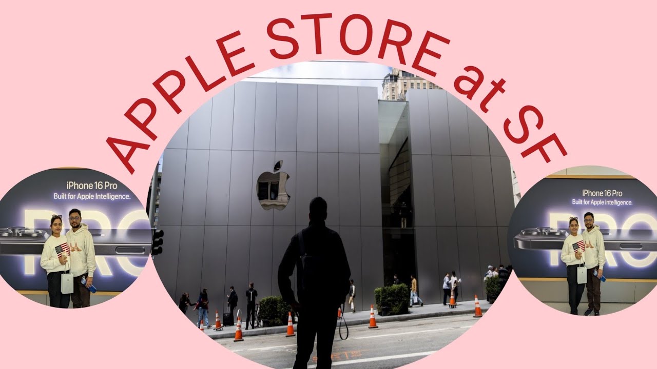 Apple store at Union Square SF