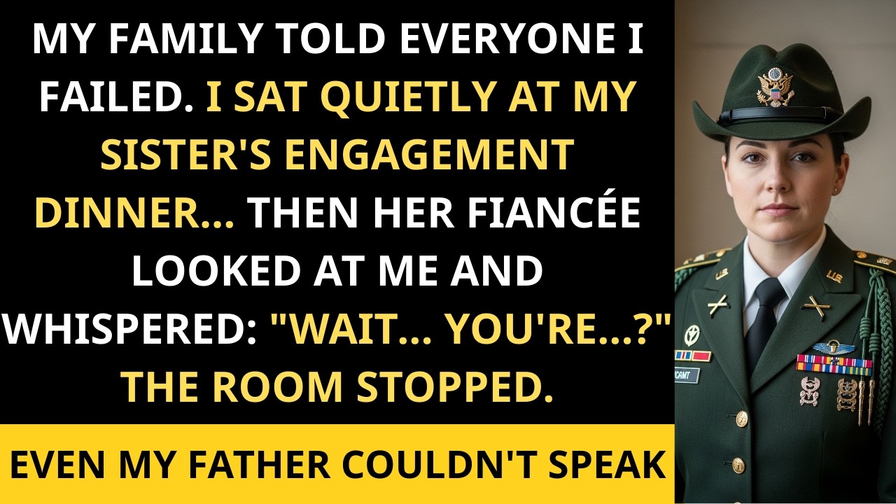 My Father Said I Chose the Easy Road — Then My Sister’s Fiancé Recognized My Call Sign