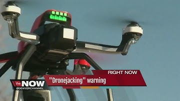 A "drone hacking" warning
