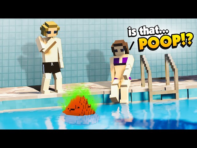 Somebody POOPED In the Pool!? - Teardown Mods