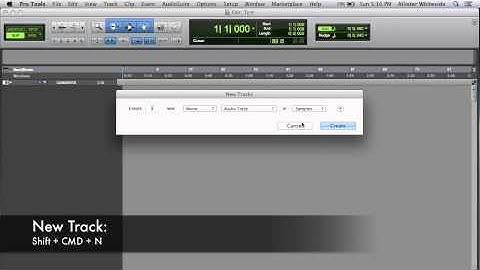 Pro Tools Introduction Ep.1: Quick start menu, I/O