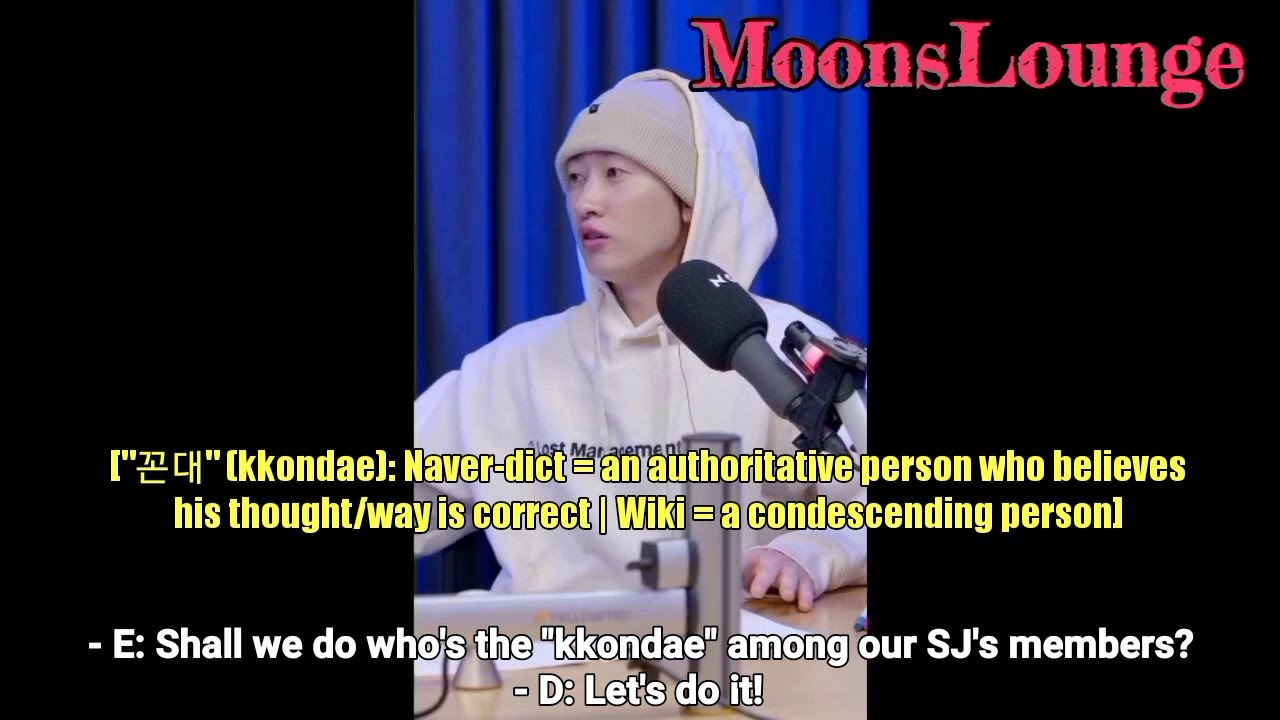 [ENG-SUB] DnE Sh*w 220325 - Super Junior's 