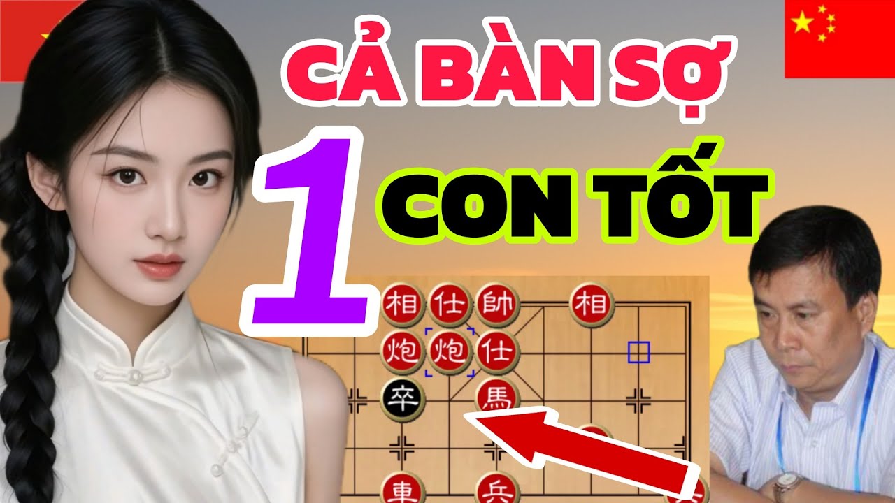 Cờ tướng | Con tốt liều nhất năm đây rồi, Một mình cả bàn cũng sợ