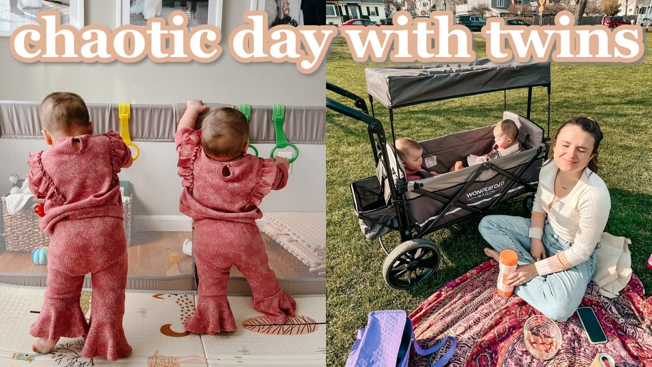 realistic day in the life of a twin mom | sleep training updates, twin ...