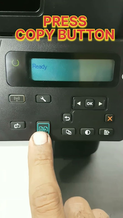 hp printer hp 126nw : how to take perfect xerox copy hp printer #shorts #short #reels #yt #ytshorts