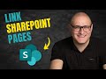 2 ways to link pages in SharePoint Online