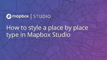 How to style an element (place) by attribute (place type) in Mapbox Studio