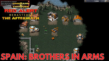 Command & Conquer Red Alert Remastered - Aftermath - SPAIN BROTHERS IN ARMS (Hard)