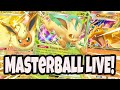 top RANK and viewers battles!! Master Ball! ! EEVEE GROVE | Pokémon TCG Pocket (Portrait)