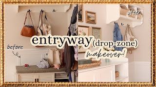 Simple *Pretty* Entryway Makeover