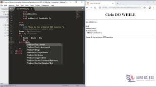 Uso de la estructura de repetición  Do While en PHP