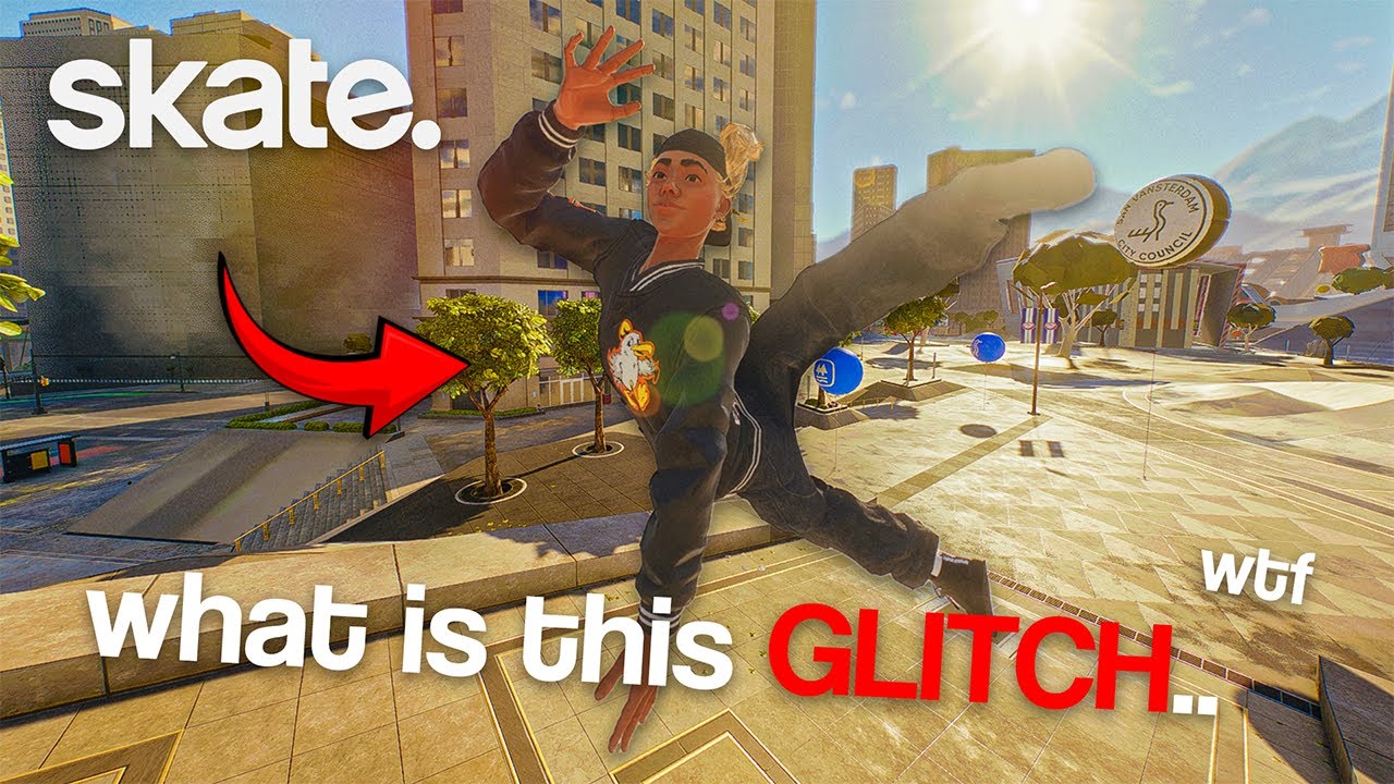 я сломал скейт. с этими ВИРУСНЫМИ глюками..