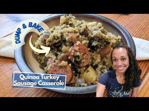 Quinoa Sausage Spinach Recipe
