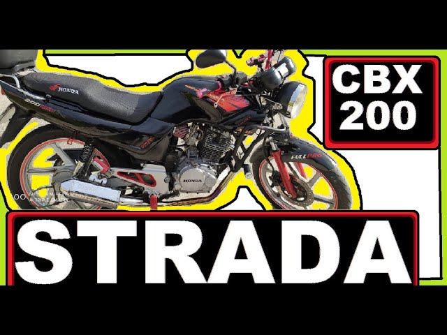 Capa De Banco Moto Cbx 200 Strada Modelo Original Promoção