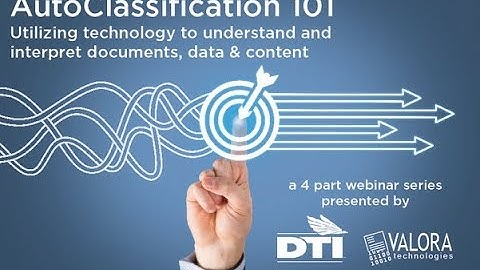 Session 1: What is AutoClassification and Why Should I Care?