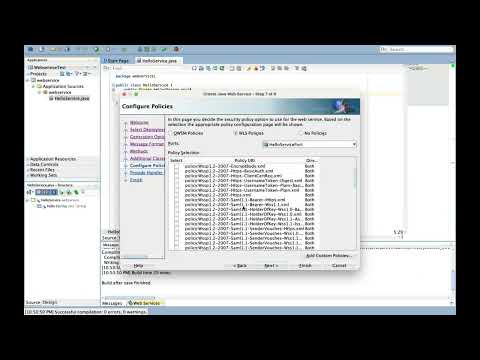 How to create SOAP Based service using JDeveloper IDE | How to create webservice using JDev IDE