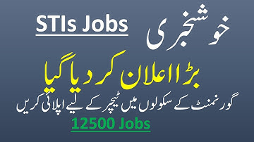 Good News for STIs Jobs Applicants | Government Extended Apply Date