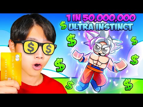 Spending 10,000 For The Rarest Anime Characters In Roblox