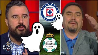 CRUZ AZUL vs SANTOS. 'Los fantasmas y traumas SÍ EXISTEN en la Máquina', Álvaro. | Futbol Picante