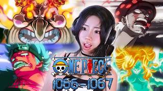BIG MOM IS DEFEATED?! ONE PIECE 1066-1067 (REACTION)