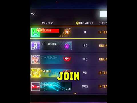 I JOINED'S ROFANI GUILD💀 #raistar#freefireshorts