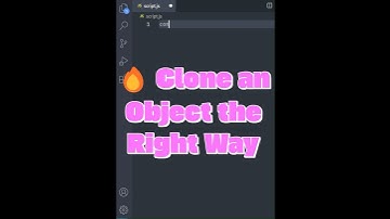 🔥 Clone an Object the Right Way  #coding #javascript
