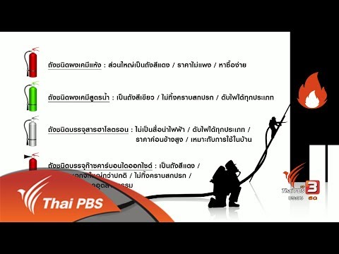 กระจ่างรอบตัว : ความต่างของถังดับเพลิง (5 ก.ค. 60)