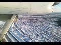 Atterrissage à l'aéroport Jean Lesage de Québec