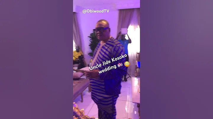 Take a peek behind Jide Kosoko wedding #foryou #mohbad #ripmohbad #shorts #foryoupage #howto