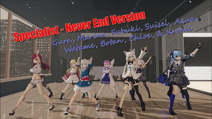 [41253_Null_MMD] Specialist - P4 OST - Various Hololive Members [New GPU Test Video]