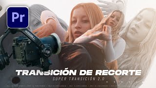 TRANSICIÓN de RECORTE en Premiere Pro | Efecto CUTOUT