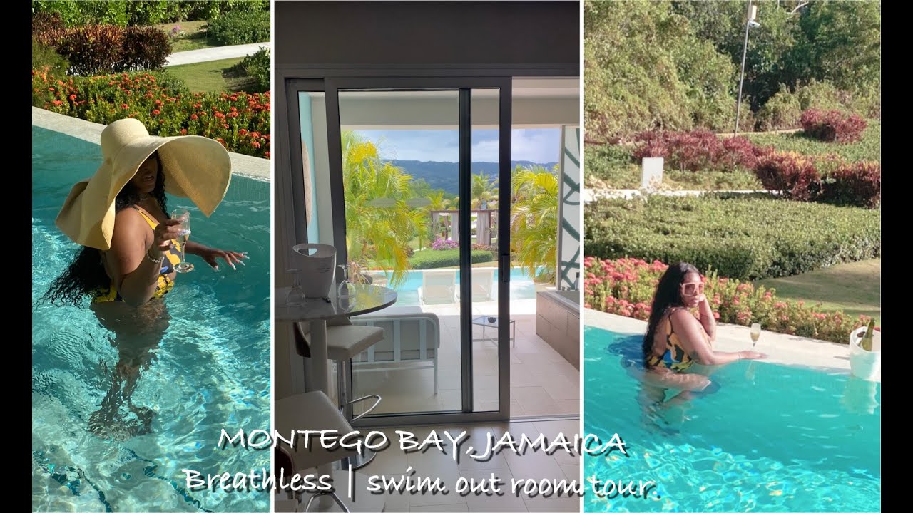 JAMAICA | BREATHLESS RESORT SWIM UP ROOM & RESORT TOUR | SECRETS RESORT