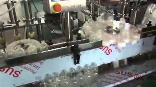 Liquid Filling Plugging And Clamping Equipment For Pet Bottle With 4 Nozzles Plunger Pump Filler