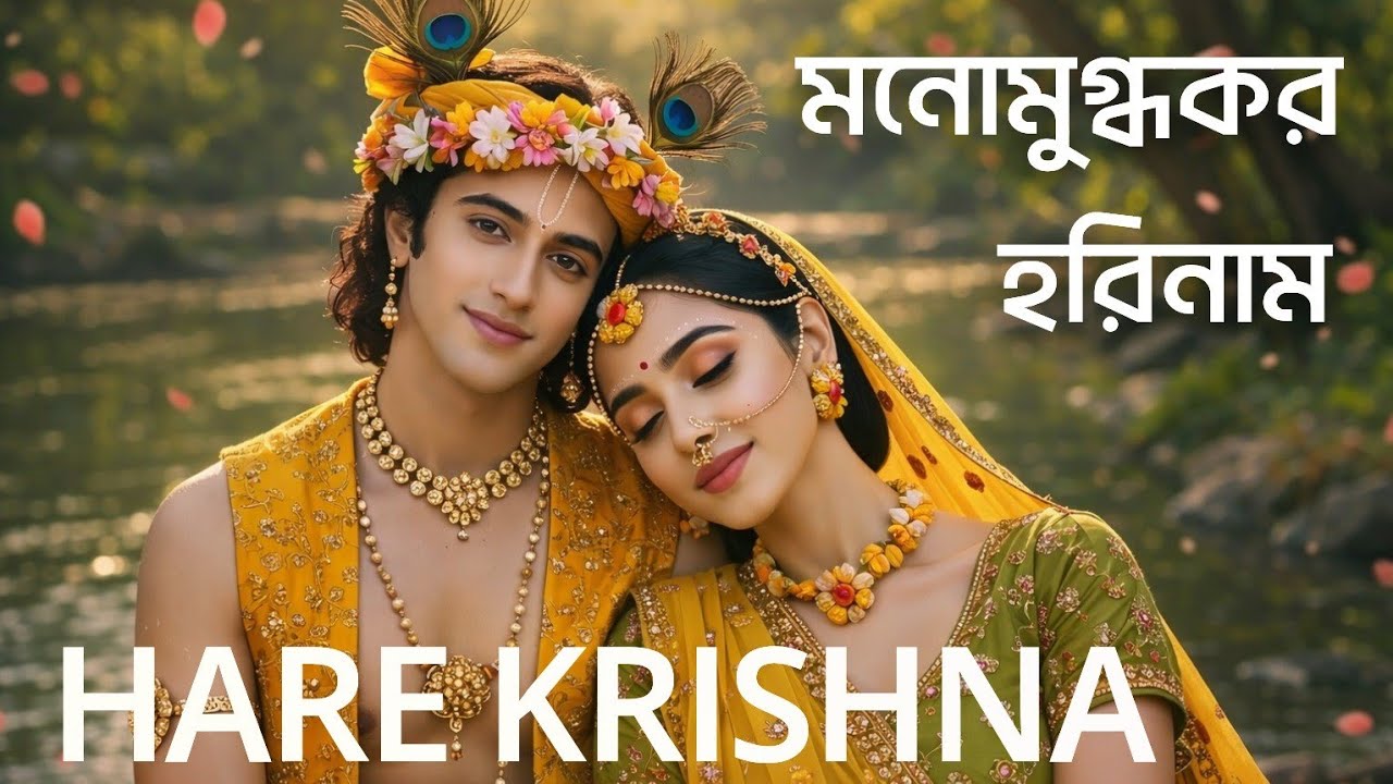মনোমুগ্ধকর হরিনাম || সন্ধ্যা আরতি || HARE KRISHNA HARE RAMA || মহামন্ত্রনাম গান || Nonstop Kirtan
