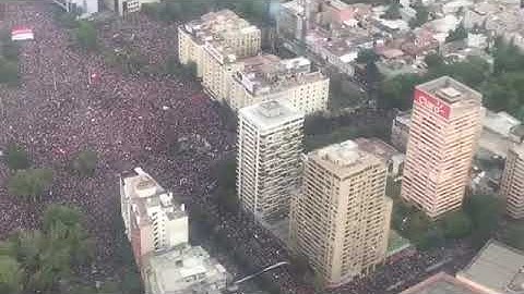 Largest March in Chile against Corporatism (Neoliberalism) and Government Repression
