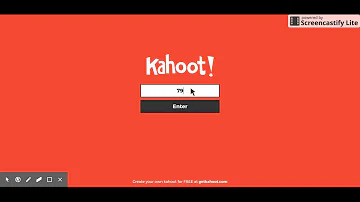 How many numbers are in a code for kahoot?