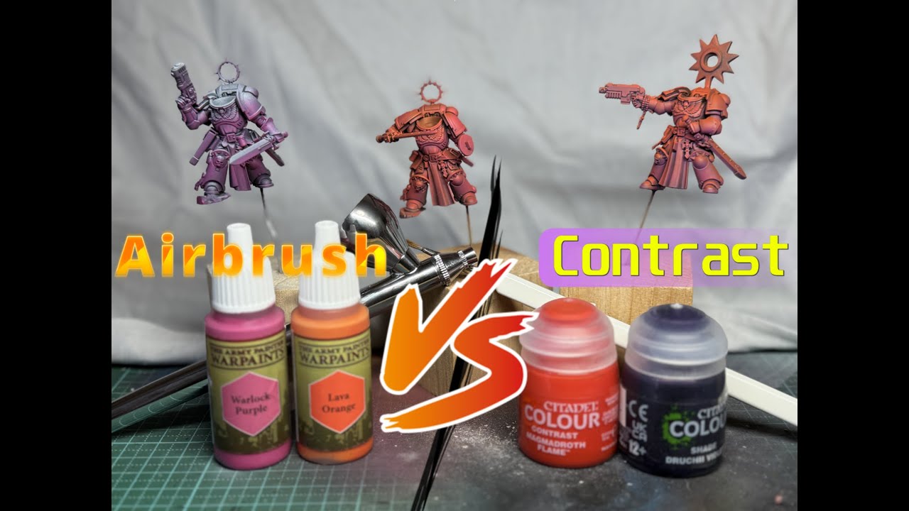 Contrast Over Zenithal... Is It Actually Better Than Airbrushing?